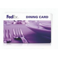 $25 Prepaid Dining Certificate Card